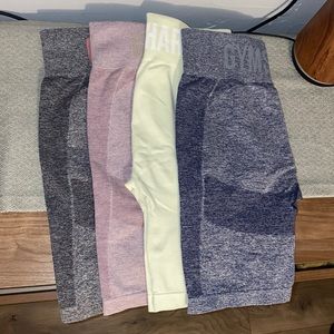 GYMSHARK- FLEX CYCLING SHORTS